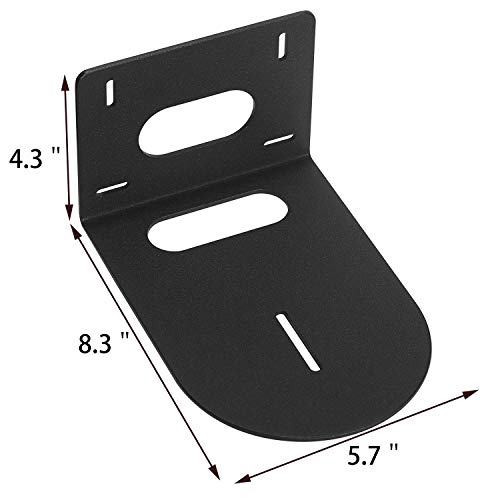 Small Universal Wall Mount Bracket for PTZ Camera Select Cameras HCM-1 (Black) - color: Black