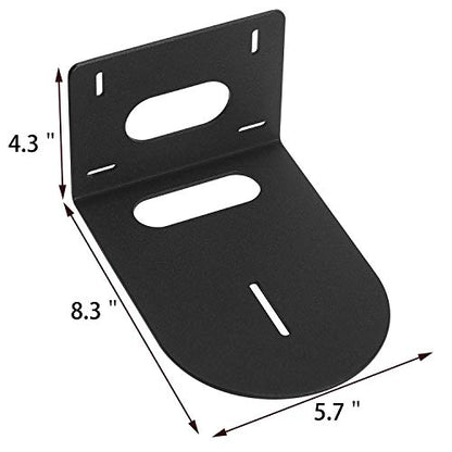 Small Universal Wall Mount Bracket for PTZ Camera Select Cameras HCM-1 (Black) - color: Black