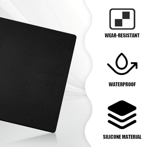 Car Dashboard Non Slip Mat, Car Dashboard Mat, Universal PVC Sticky Adhesive Pad, Auto Accessories Multifunctional Auto Grip Mat for Phones Sunglasses Keys Electronic Devices (Chequered) - color: Chequered