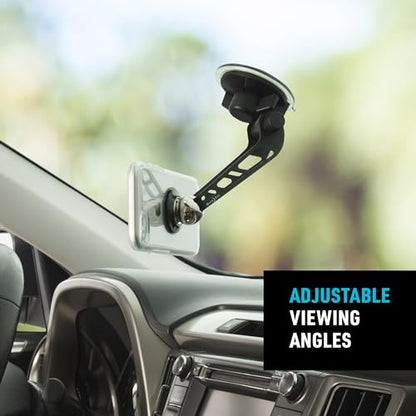 Nite Ize Steelie Windshield Kit - Magnetic Cell Phone Holder for Car Accessories - Sturdy Car Windshield Mount for Cell Phones - Orbiter - style: Orbiter