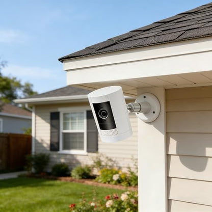 2 Pack Adjustable Wall Mount for Ring Stick Up Cam & Ring Outdoor Cam Plus - color: White