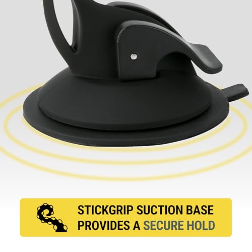Scosche HDVM Universal 3-in-1 Vent/Windshield/Dashboard Cell Phone Holder Car Mount, Suction Cup Phone Mount with Vent Clip, Compatible with iPhone 16/15/14/13/12 & Mobile Phones up to 3.5 inches - style: Dash / Vent