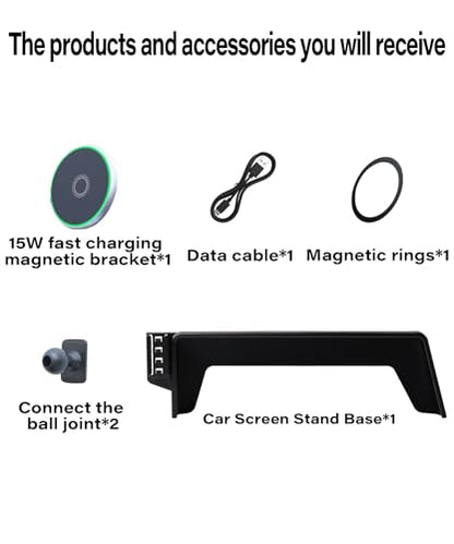 Car Phone Mount for 2023-2026 Toyota Prius 12.3" Screen Accessories - size: fit for 2023-2026 Toyota Prius(12.3 Inch Screen)