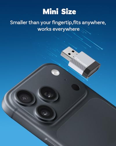 OTTOCAST Mini Nova 2-in-1 Wireless CarPlay & Android Auto AI Adapter