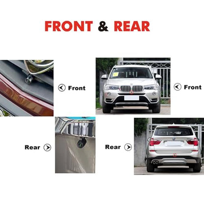 Backup Camera for Cars,Universal AHD 1080P Fisheye CCD Waterproof Wide View Angle Rear/Front View Back up Camera for HD Night Vision for Car Parking Assist Camera Reversing Parking Three Control Line