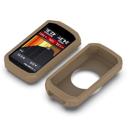 Portable Electronic Device Cover for Garmin Edge 1050, Silicone Protective Case with Anti-Slip Design (Light Gray) - color: Light Gray