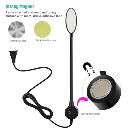Dimmable LED Magnetic Work Light for Sewing Machine - style: Dimmable Magnetic Light