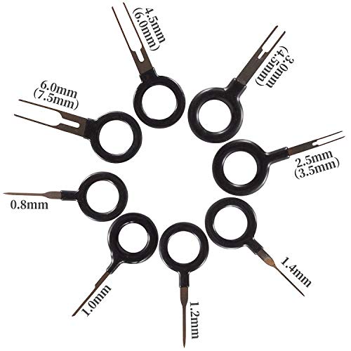 70 Pcs Terminal Removal Key Tool, Pin Extractor Puller Repair Remover for Most Connector Terminals