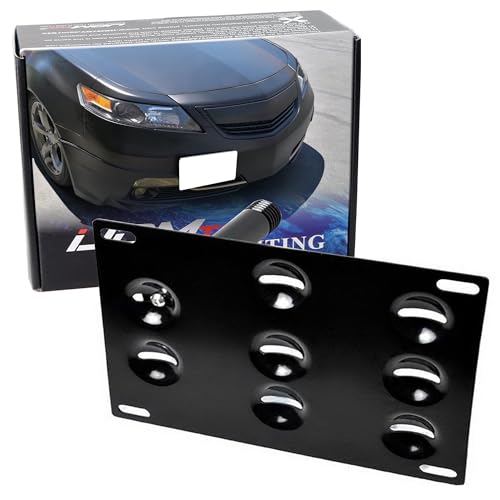 iJDMTOY Tow Hook License Plate Mounting Kit for Acura 2009-2014 TL (Gen4)