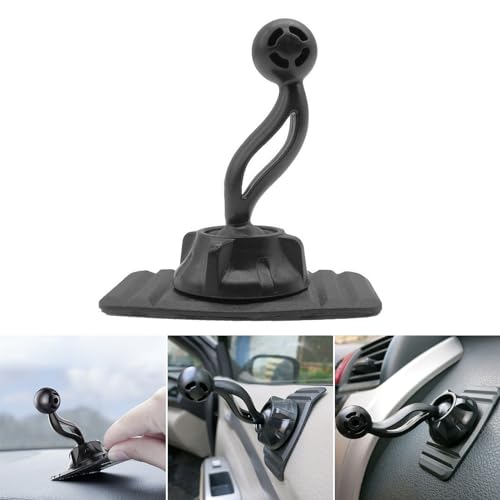 Dashboard Mounting Pad Disk with Adhesive 17mm Head Stickers for Suction Cup Car Phone Holder Disc - color: B
