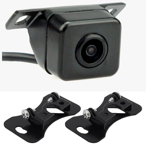4PCS Rear Camera Mounting Bracket with Screw Holes Spacing 0.51 Inch Car Back Up Camera Mount Bracket for Rear Cameras