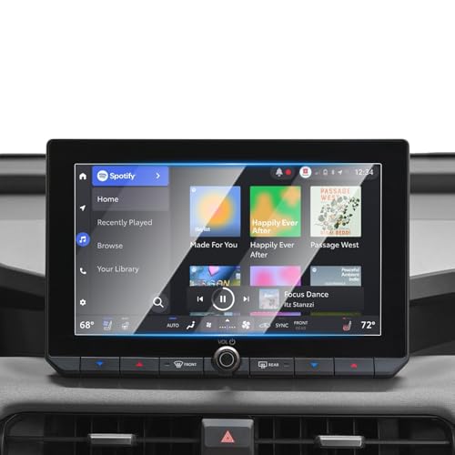 Karltys Screen Protector for 2026 Toyota RAV4 10.5 Inch [No Glare & Fingerprint] Tempered Glass 2026 Toyota RAV4 (LE/SE/XLE Premium/Woodland) Accessories (Not for 12.9 inch) - size: 10.5"Toyota RAV4 2026