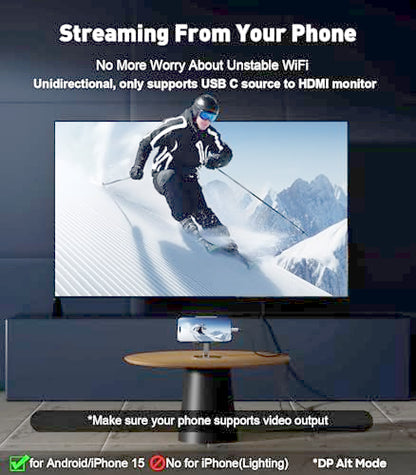 USB C to HDMI Cable 6Ft for Home Office (4K@60Hz) for Laptop - size: 6FT, style: 1 Pack