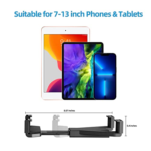 OHLPRO Tablet Holder for Truck, Heavy Duty Drill Base Tablet Car Mount for iPad, mini, Samsung Galaxy (7" - 11") for Dashboard, Desks, Tabletop, ipad Mount Great for Wall, Commercial Vehicles - size: 7-11'' - 1 Arm Mount