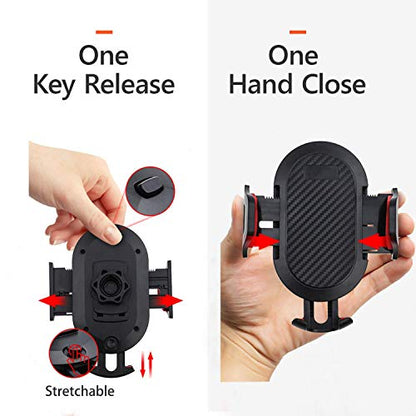 Cell Phone Vehicle Mount,Dashboard Beanbag Friction Mount,2 in 1 Dashboard Mount and Car Air Vent Holder,for iPhone Android and Other Smartphones