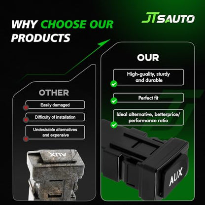 86190-06010 86190-53010 Aux Audio Jack Adapter for to-yota Lexus - size: 86190-06010