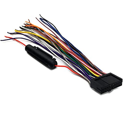 Car Radio Wire Harness Connector for Dual XDVD156BT, XDVD176BT, XDVD276BTCD DVD Receiver