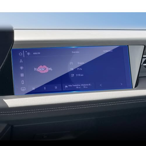 for 2026+Audi SQ6/Q6 e-tron 10.9 Inch Passenger Screen Protector - color: For 25-26 Audi Q6/SQ6 Co-pilot 10.9 Blue