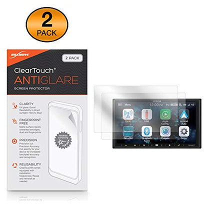 BoxWave Screen Protector Compatible with Alpine iLX-W650 - ClearTouch Anti-Glare (2-Pack), Anti-Fingerprint Matte Film Skin - size: Anti-Glare (2-Pack)