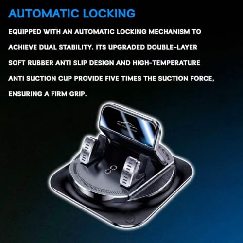 360 Degree Rotation Car Dashboard Phone Holder
