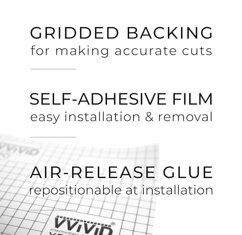 VViViD Black Perforated One-Way Vision Vinyl Automotive Window Wrap Roll (1.5ft x 4ft) - size: 1.5ft x 4ft