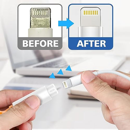 iPhone Cleaning Kit for Charging Port, Cleaner Kit for AirPod Phone, White - color: White