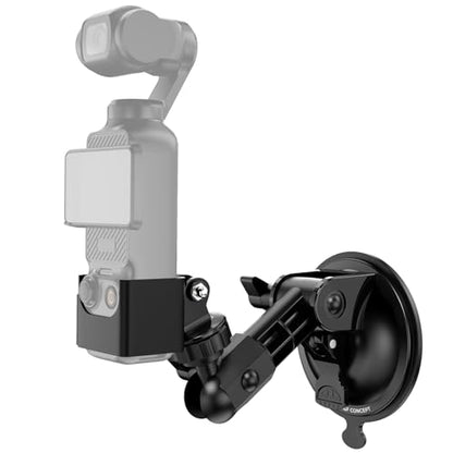 K&F CONCEPT Suction Cup Mount Compatible with DJI Osmo Pocket 3/ Pocket 4