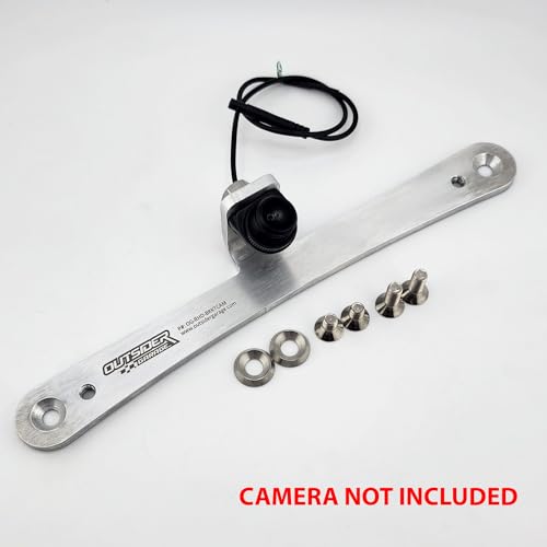 JDM to USDM License Plate Adapter with Backup Camera Mount