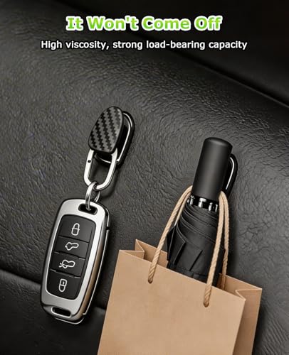 5PCS Multifunctional Car Anti-Slip Mat for Phone Set, All in One Car Organizer Pad for Car Dashboard with 360° Rotatable Phone Holder