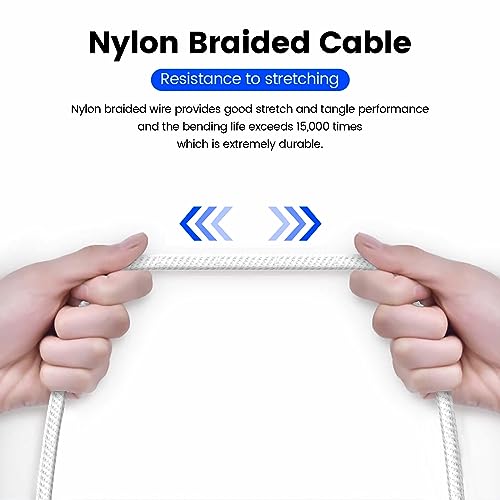 MOSWAG 3.28FT 3.5mm Male to Female Extension Cable with Microphone Stereo - color: White, size: 3.28 ft