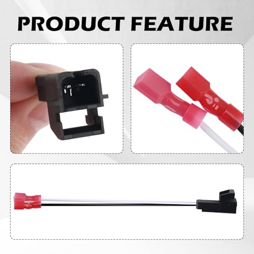 4PCS OEM#72-4568 Door Speaker Adapter,Car Audio & Video Speakers Wiring Harness for Direct Replacement,Speaker Harness Adapter Car Accessories Compatible with Chevrolet GMC - color: 4PCS