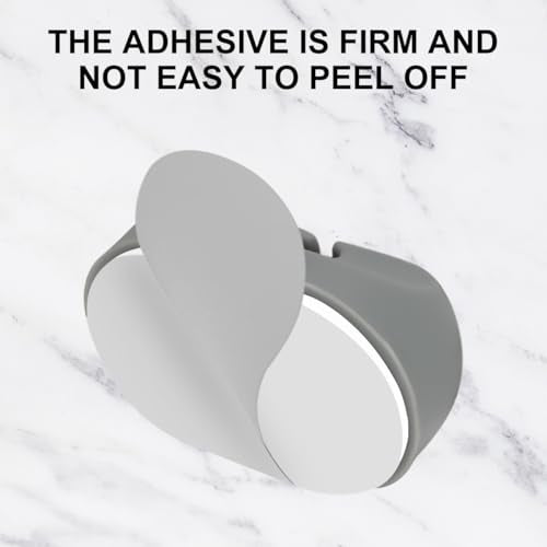 12-Packs Cable Holder Clips, Cable Management Cord Organizer Clips Self Adhesive for Desktop USB Charging Cable Nightstand Power Cord Mouse Cable Wire PC Home,Office,Car,Desk,Nightstand(1 * 12 Grey)