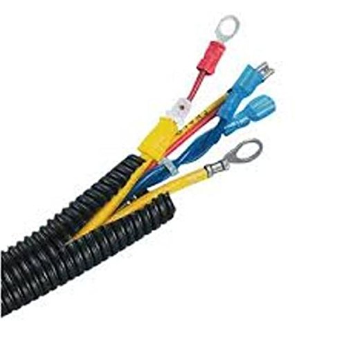 Battery Doctor Split Loom Tubing, 3/4 Inch x 100 Feet, Polyethylene Wire Loom Conduit, Dispenser Box, 40F to 200F, WirthCo (27075)