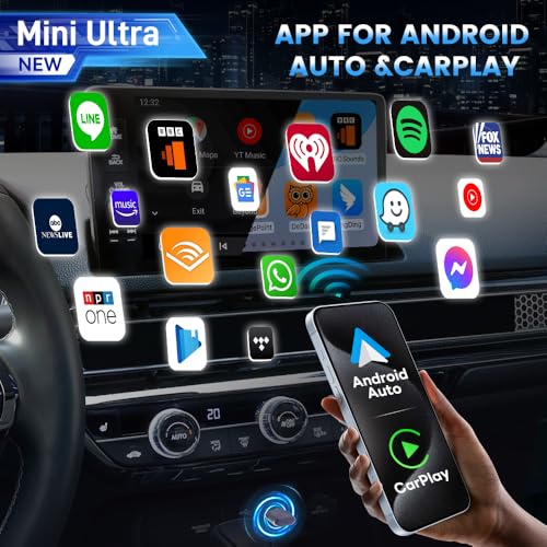 Carlinkit Mini Ultra 1 – Wireless CarPlay & Android Auto Adapter