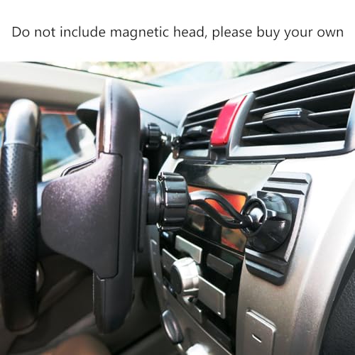 Dashboard Mounting Pad Disk with Adhesive 17mm Head Stickers for Suction Cup Car Phone Holder Disc - color: B