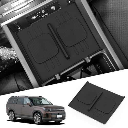 Wireless Charging pad Suitable for 2024 2025 2026 Hyundai Santa Fe - size: for 2024 2025 2026 Hyundai Santa Fe