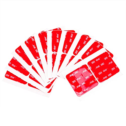 Hasaky Double Sided Tape Heavy Duty 20pcs 2in x 2in Mounting Tape Pad Sticker Strong Adhesive Tape Waterproof Foam Tape for Indoor and Outdoor - size: 20pcs 2in x 2in