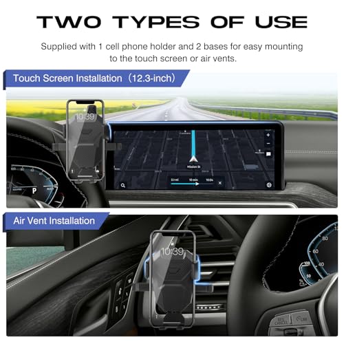 Sunsdrew Car Phone Holder for BMW X3 2022-2024/ BMW X4 2022-2025 - size: For X3/X4