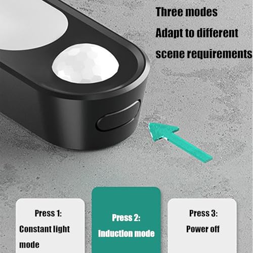 LED Trunk Light Motion Sensor Hands-free Automatic Lighting Manual On/off Long-lasting Battery USB Magnetic Dome Lighting Auto Ceiling Lamp Interior Bars For Trucks Roof Tent Luggage Box