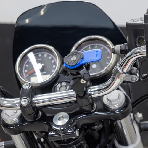 Quad Lock Motorcycle Handlebar Clamp Bolt Mount for iPhone, Samsung Galaxy Google Pixel Smartphone - size: Handlebar Clamp