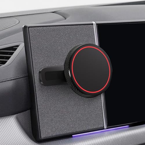 Designed for Hyundai Ioniq 5 Phone Mount, Magnetically Attaches to Metallic Dashboard for 2024 2025 Hyundai Sonata Kona & 2022-2025 Ioniq5 2026 Ioniq 9 [Compatible with MagSafe] - style: Magnetic