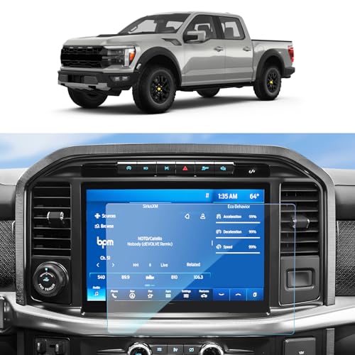 SKTU for 2024 2025 2026 F150 Screen Protector for 2021-2026 Ford F-150/2022-2025 Ford F-150 Lightning/2022-2024 Ford Expedition 12 Inch Navigation 2024 2025 2026 F-150 Accessories Tempered Glass [Ultra HD, Anti-Glare, 9H Hardness] - color: 12-Inch for 202