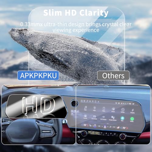 for 2025 Chevy Blazer EV LT/RS/SS 17"+11" HD Screen Protector Set - color: for 25-26 Traverse/Blazer EV Set HD