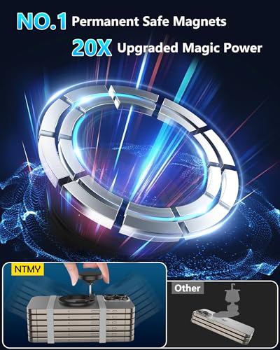 2024 Upgrade for MagSafe Car Mount Dashboard [360° Rotation All-Metal] [Strongest Magnets] Magnetic Phone Holder for Car Dash, HandsFree Car Phone Holder for iPhone 16 15 14 13 12 Pro Max Plus Mini - color: Premium Black