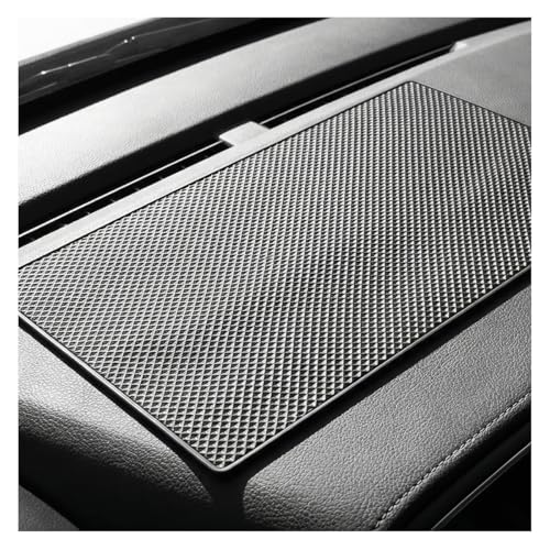 Car Dashboard Anti-Slip Mat, 10.6"×5.9" Car Dash Sticky Strong Gripping Pad, Multifunctional Auto Interior Organization Accessories for Cell Phones, Keys, Coins (Grid) - size: Grid
