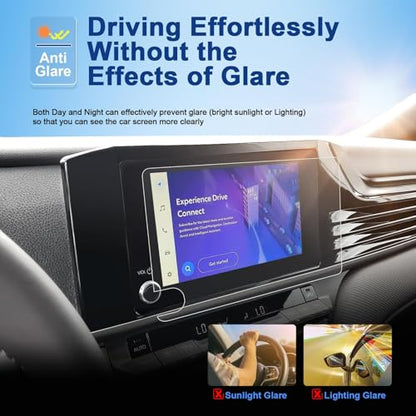 Anti-Glare Matte 2025 2026 Camry Screen Protector, for Toyota Camry (LE/SE/Nightshade) 8-inch Touchscreen, 9H Tempered Glass 2026 2025 Camry Accessories HD&Anti-Fingerprint 8" - color: 8-inch (Matte)