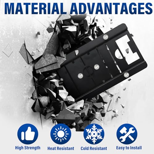 No Drill License Plate Bracket Fits BMW 2/3/4/5/6 Series, X3/X5