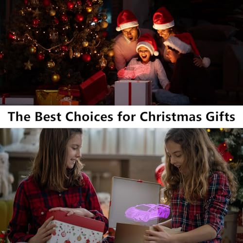 16 Colors Car Night Light, 3D LED Night Lamp for Boy, Remote Control - color: 16 Colors Car Night Light