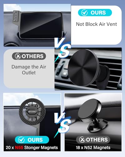 SKYLOTEC Magnetic Phone Holder for Chevrolet Chevy Equinox 2025 2026 - color: Magnetic, size: Equinox 2025-2026 (11.3 inch screen)