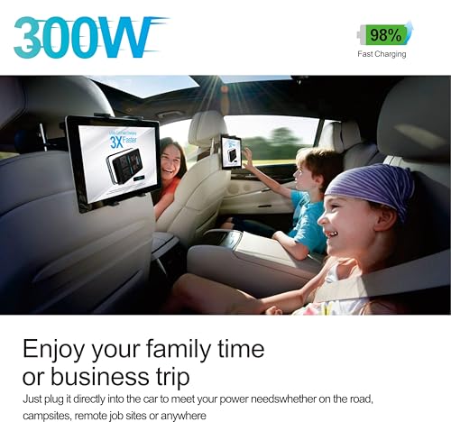 300W 자동차 전원 인버터 12V - 110V 자동차 콘센트 어댑터